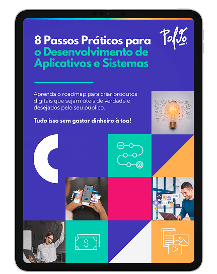 Conteúdo estruturado em 8 etapas